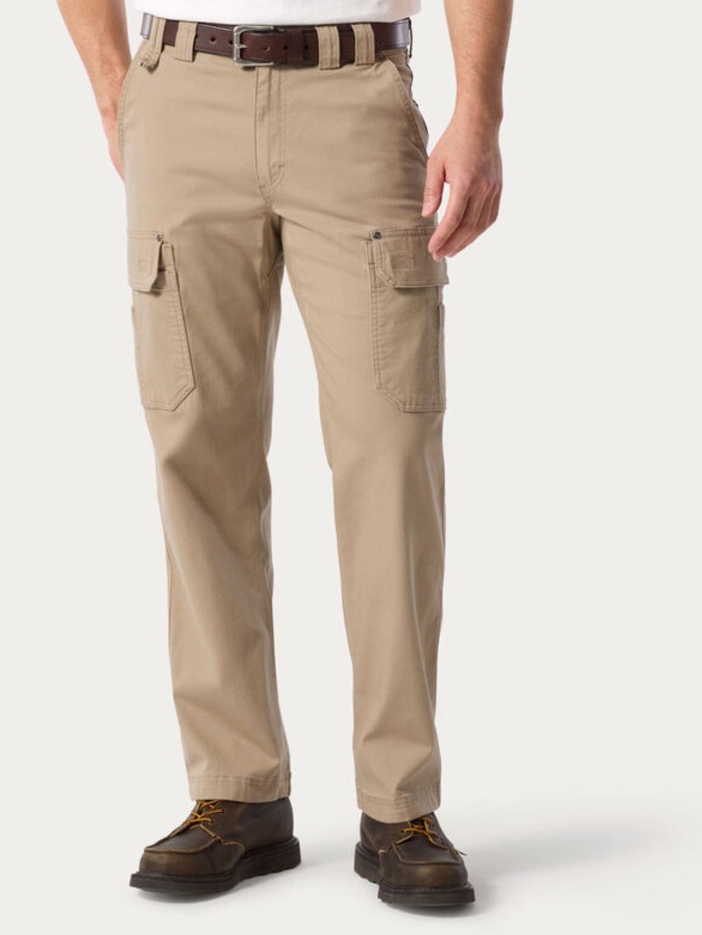 Duluth Trading Men’s DuluthFlex Fire Hose Cargo Work Pants 32x34 Khaki Utility - Picture 9 of 9